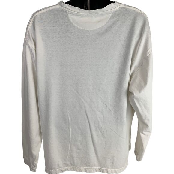 Vintage Distressed Los Angeles LA Kings T Shirt Mens Large BUM Equipment White - Picture 3 of 12